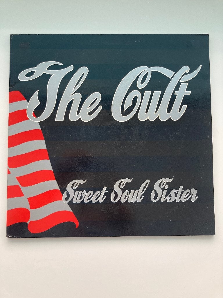 The Cult - Sweet Soul Sister 12 inch vinyl single, Gebruikt, 1980 - 1989, Ophalen of Verzenden, Gatefold hoes