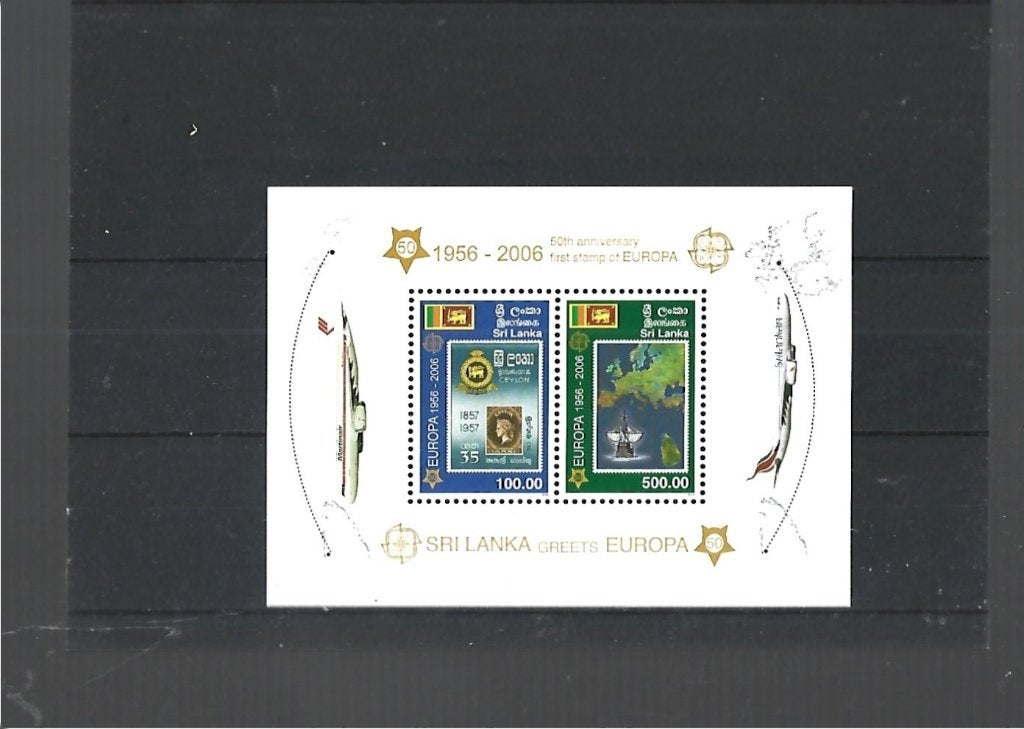 NR 774 SRI LANKA BLOK POSTFRIS, Verzenden, Postfris, Zuid-Azië