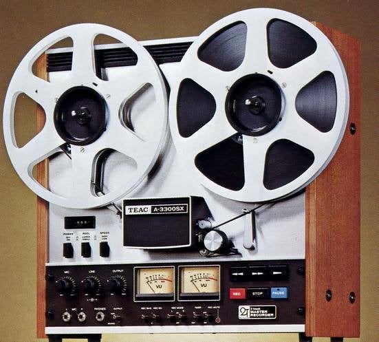 TEAC A-3300SX 2T STUDIO  15 IPS 38CM  PROF SPELER, Audio, Tv en Foto, Ophalen, Bandrecorder