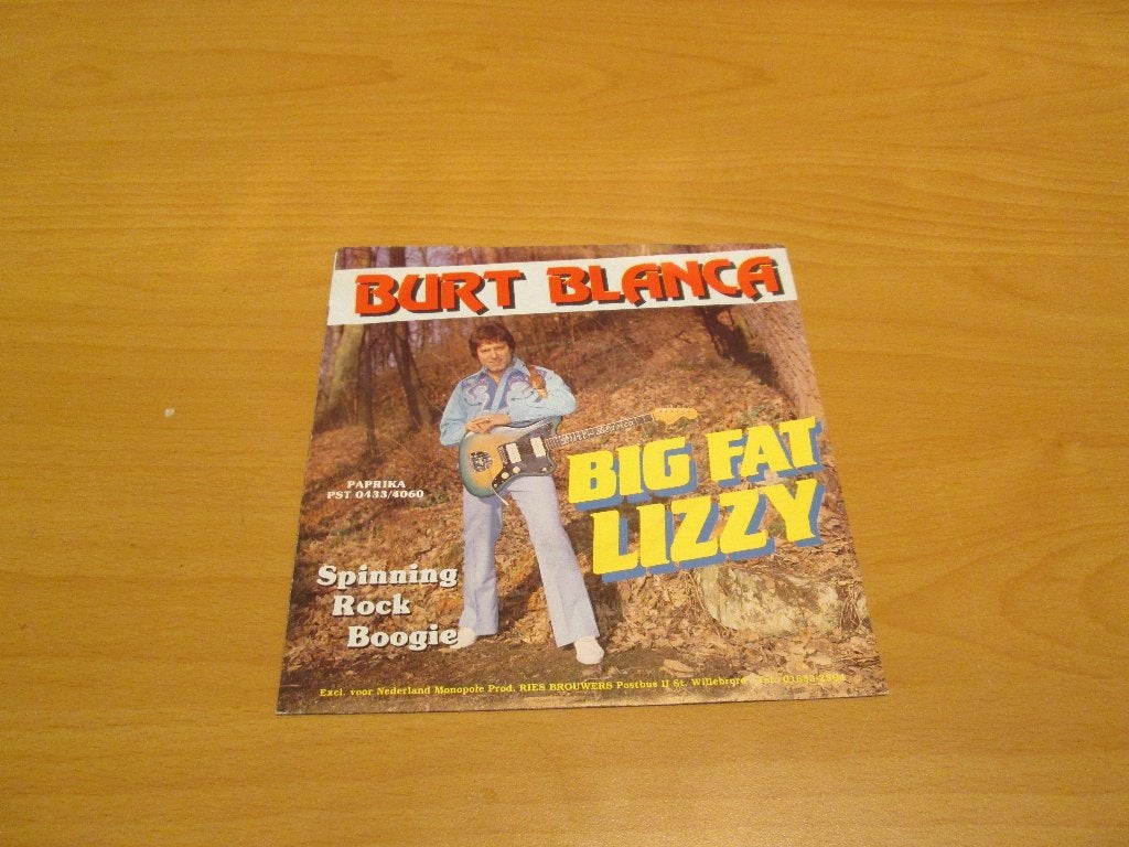 Burt Blanco - Big Fat Lizy / Spinning Rock Boogie, Cd's en Dvd's, Vinyl Singles, Ophalen of Verzenden, Gebruikt, Pop