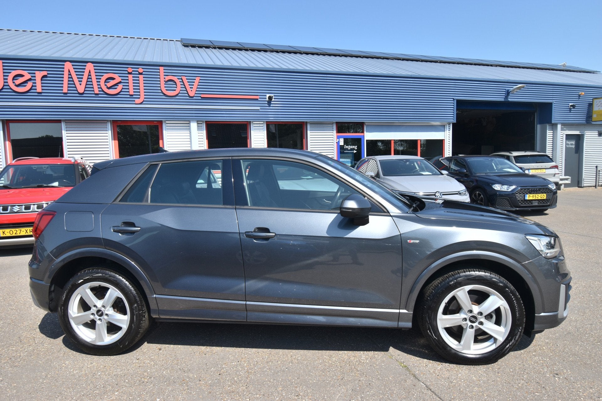 Audi Q2 35 TFSI 2X S Line Edition , NAVI , CLIMATR , LED KOP, Auto's, 4 cilinders, 150 pk, Leder en Stof, Origineel Nederlands