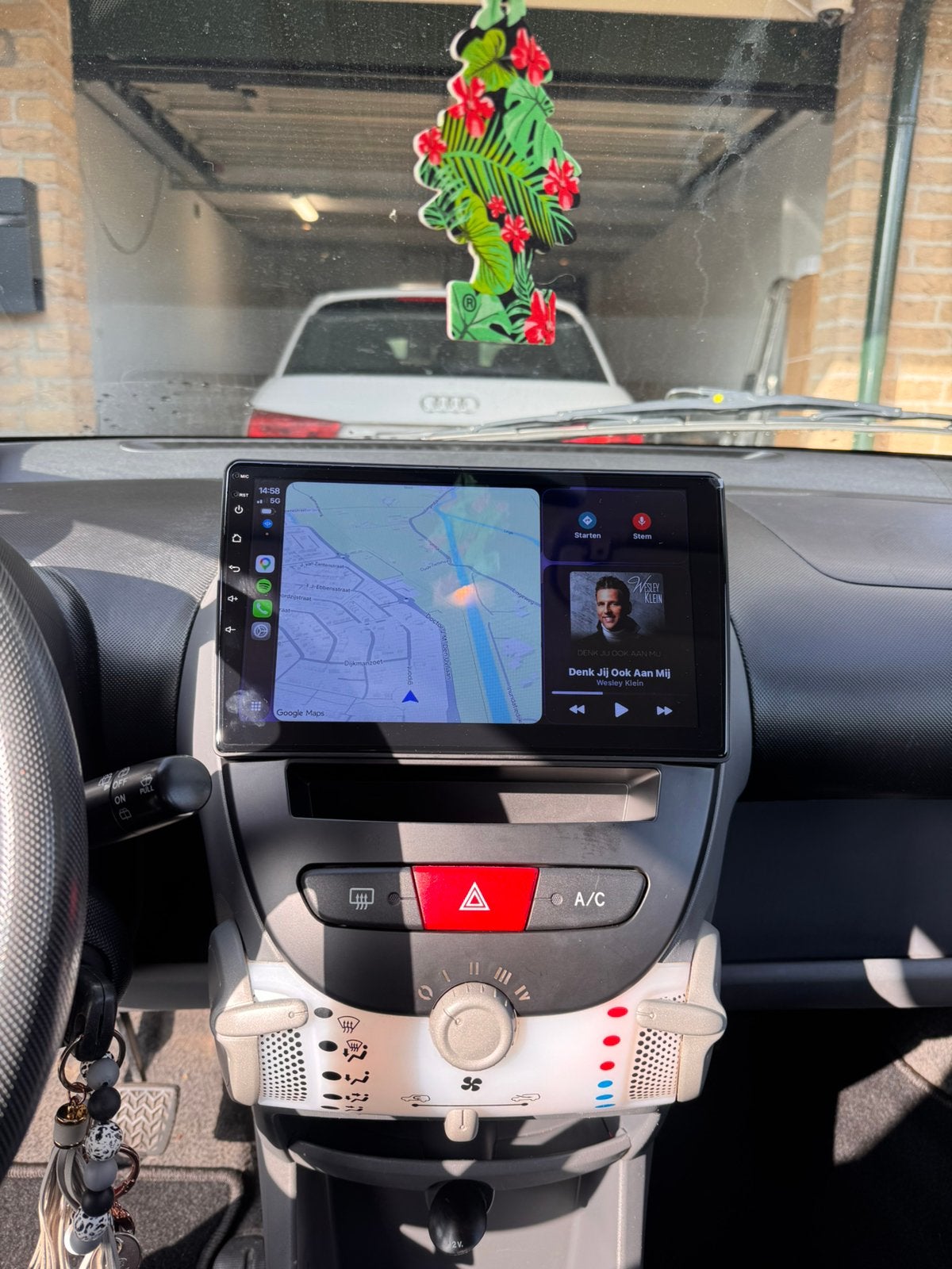 Android auto carplay toyota aygo citroen c1 peugeot 107, Nieuw, Ophalen of Verzenden, Carplay@hotmail.com, Carplay