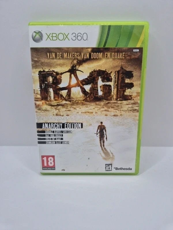 Rage Xbox 360, Spelcomputers en Games, Games | Xbox 360, Microsoft Corporation One Microsoft Way Redmond, WA 98052-6399 United States of America (Verenigde Staten) 📞 Telefoon: +1 425-882-8080 support@microsoft.com