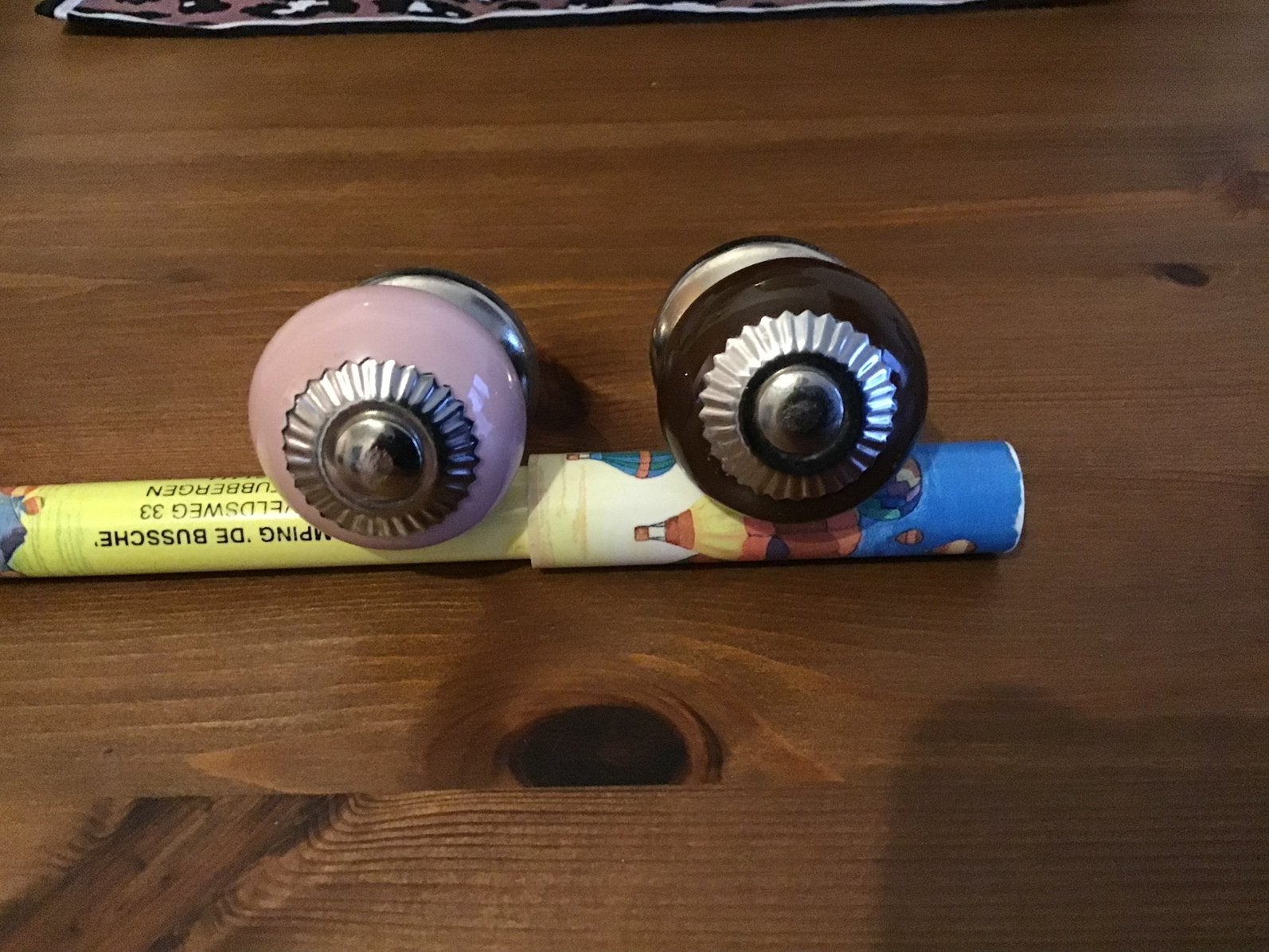 2 mooie kastgreep /knoppen. 1 koop., Ophalen of Verzenden, Zo goed als nieuw, Overige typen