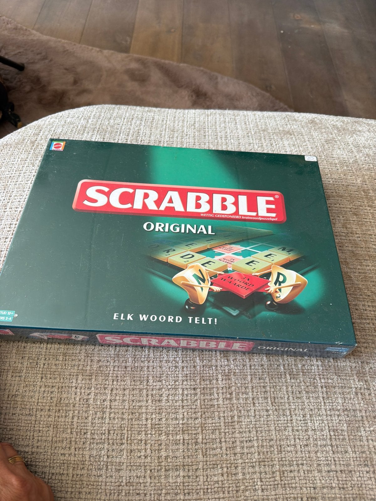 Nieuw in folie Scrabble Original Bordspel, Drie of vier spelers, Ophalen of Verzenden, Gebruikt