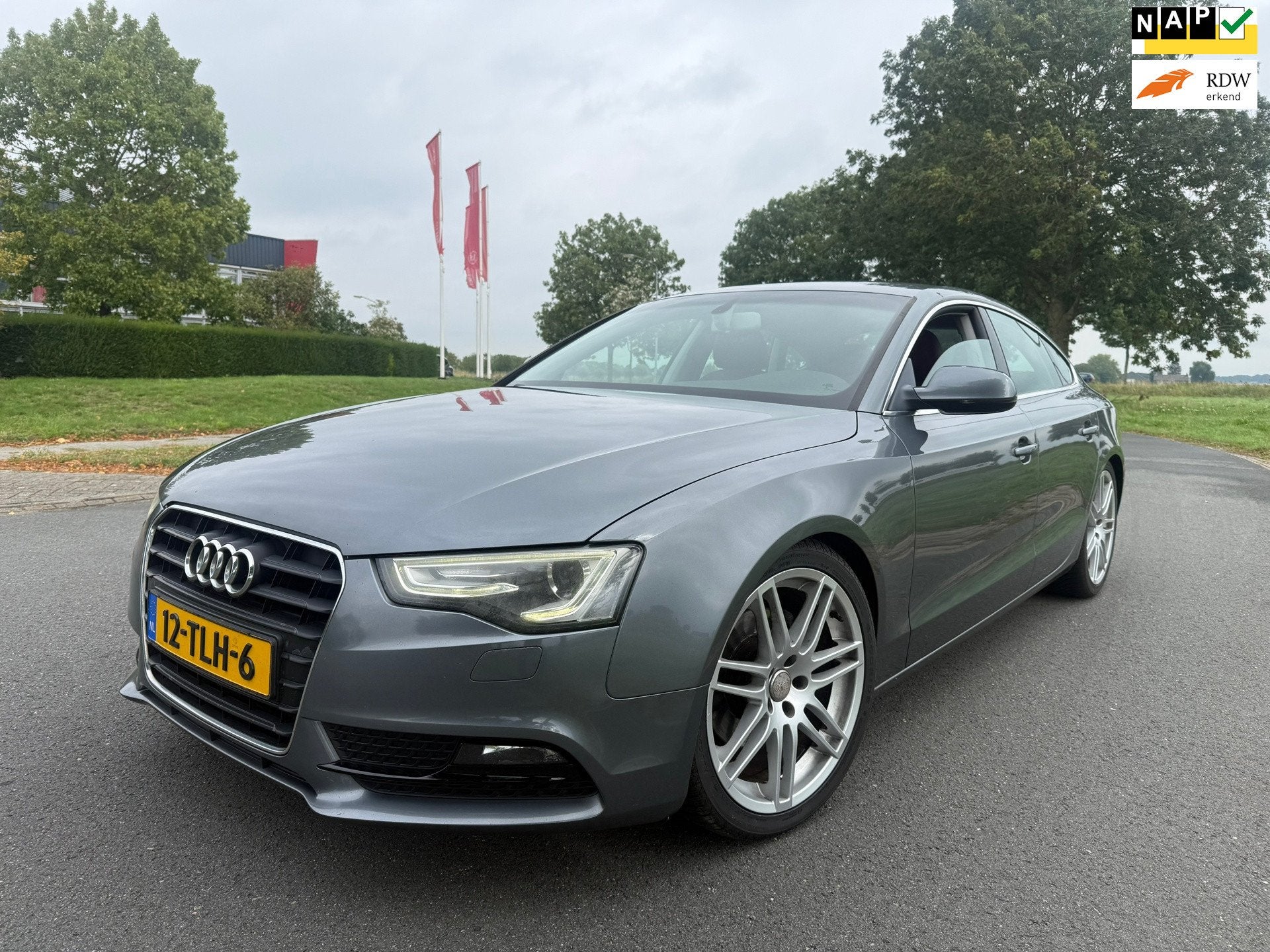 Audi A5 Sportback 1.8 TFSI Pro Line LEER/NAVI/NAP/APK/CLIMA, Auto's, Voorwielaandrijving, Gebruikt, 4 cilinders, 4 stoelen