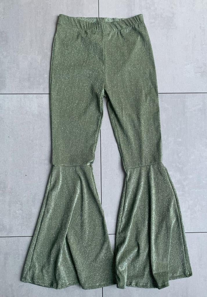 NIEUW Festival flared broek L extra lange pijp Party Feest, Carnaval, Maat 42/44 (L), Nieuw, Ophalen of Verzenden