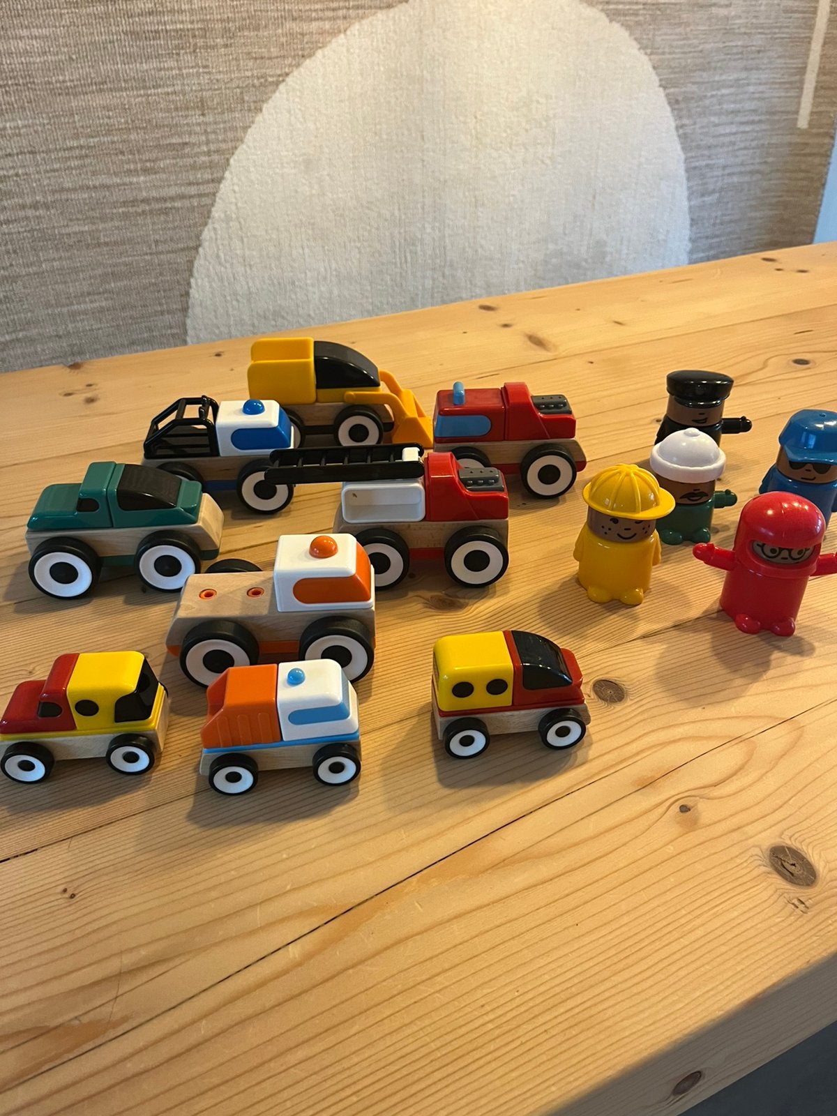 Ikea houten speelgoed auto’s, Ophalen, Zo goed als nieuw