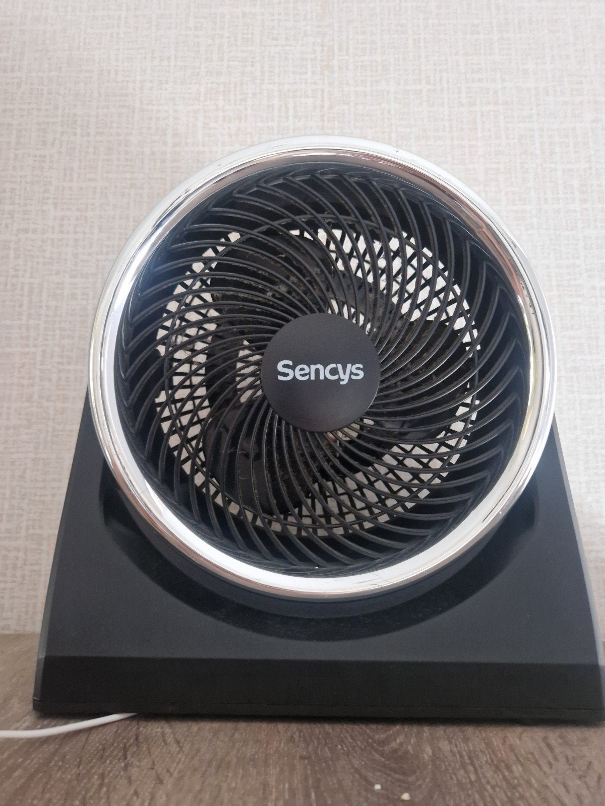 Sencys tafelventilator - Zwart, Ophalen, Zo goed als nieuw, Tafelventilator