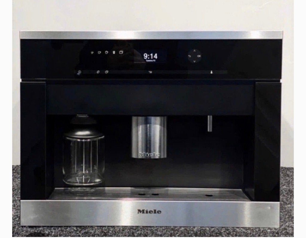 INBOUW MIELE koffiemachine Cappuccino, koffie CVA 6401, Ophalen, 10 kopjes of meer, Koffiemachine, Koffiebonen