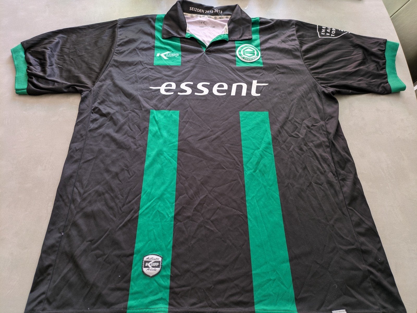 Voetbalshirt FC Groningen vintage shirt 2012, Groter dan maat XL, Ophalen, Zo goed als nieuw, Shirt