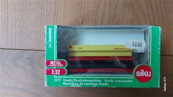 Siku 2277 Vreda overzaaimachine, Ophalen of Verzenden, Zo goed als nieuw, Tractor of Landbouw, SIKU