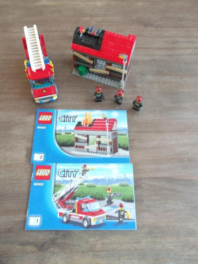 lego brandweer 60003 fire emergency (60003), Kinderen en Baby's, Speelgoed | Duplo en Lego, Ophalen of Verzenden, Gebruikt, Complete set