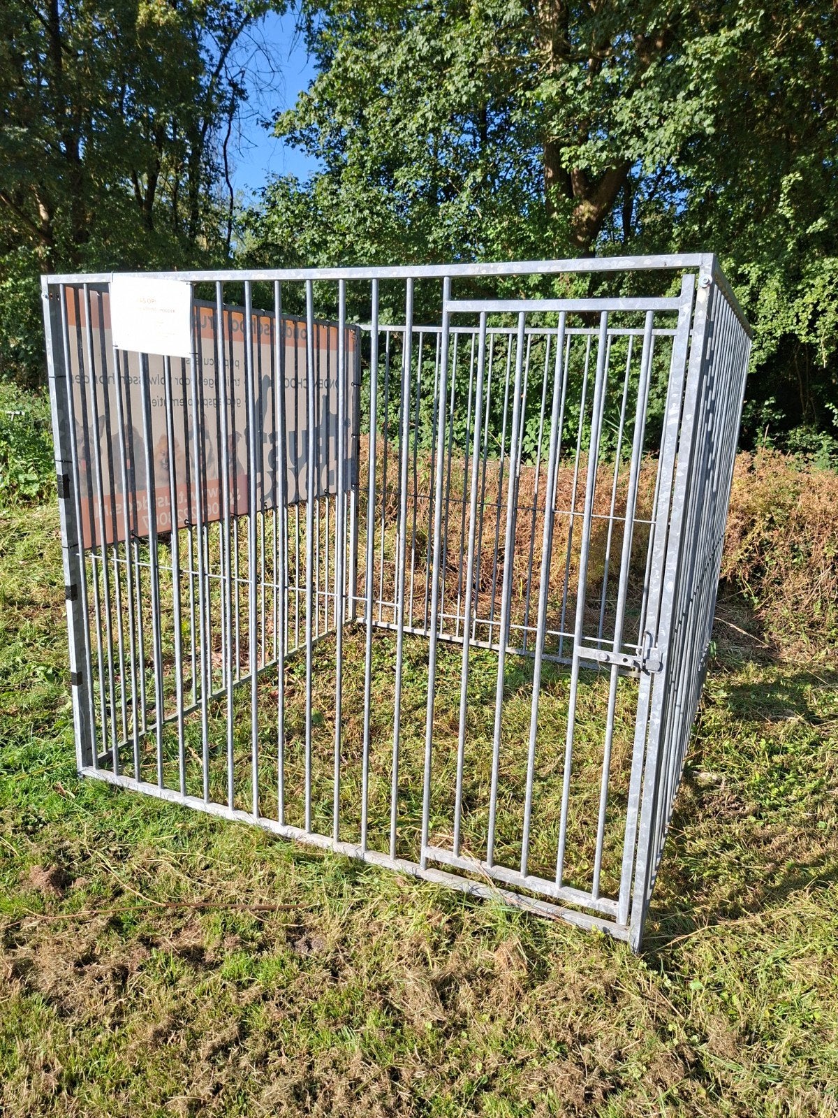 Kennel compleet ,met deur, Ophalen, Hondenkennel, 110 cm of meer, 100 cm of meer