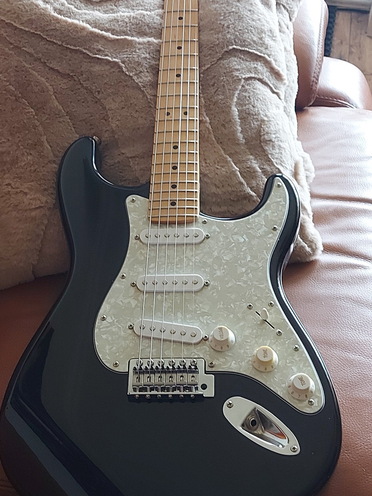 Fender stratocaster mexico 2023, Ophalen of Verzenden, Gebruikt, Solid body, Fender