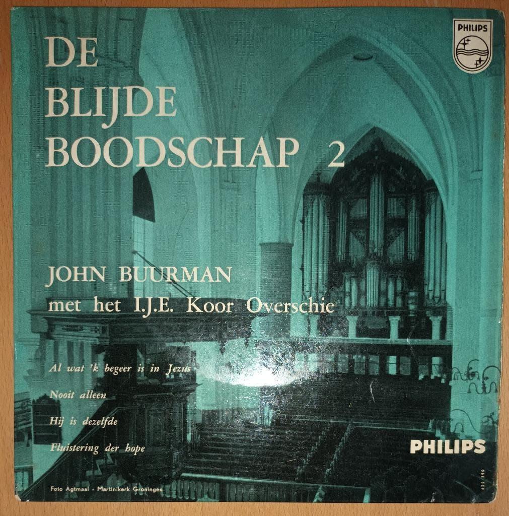 John Buurman  (EP Philips 422 390), Voor 1960, 7 inch, Ophalen of Verzenden, Zo goed als nieuw