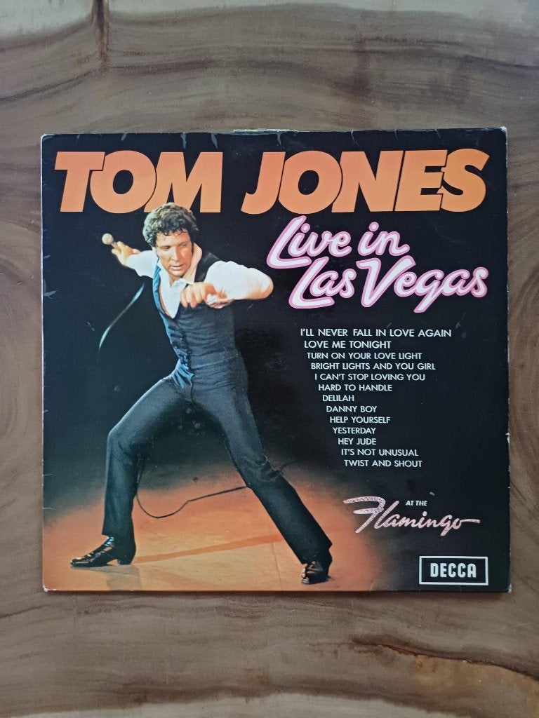 Tom Jones - Live in Las Vegas - Vinyl, Ophalen of Verzenden, Gebruikt, 12 inch