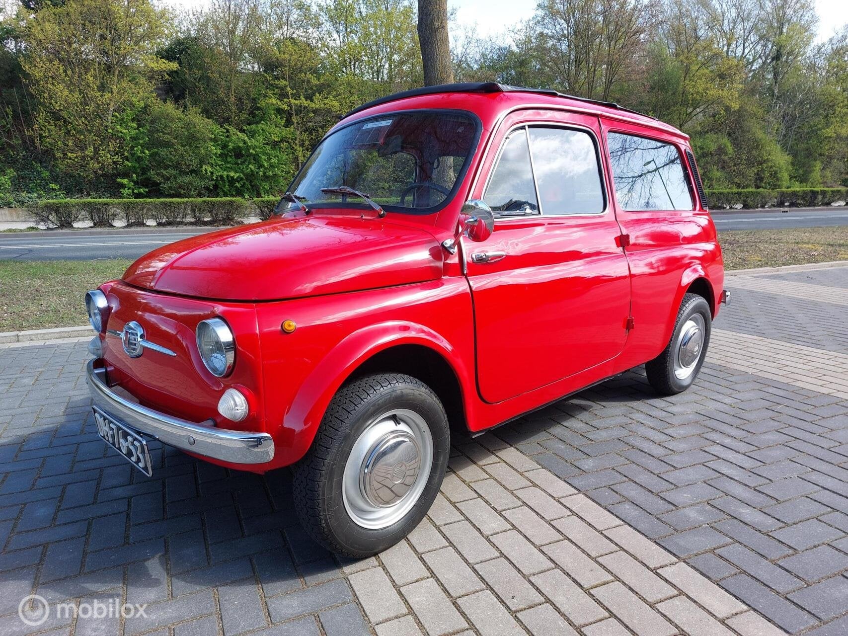 Fiat 500 Station 120 Autobianchi Giardinera, suïcide doors, foto 2