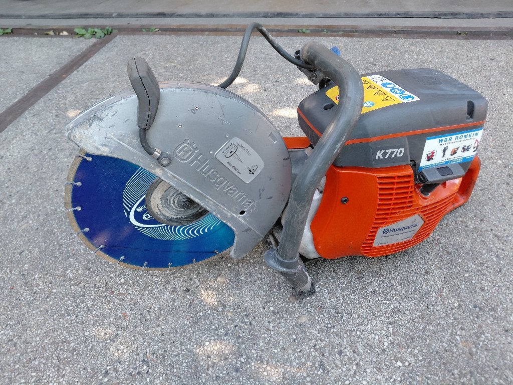 Husqvarna K770 bandenzaag met nieuwe zaagschijf, Ophalen, Gebruikt, Overige typen, Husqvarna