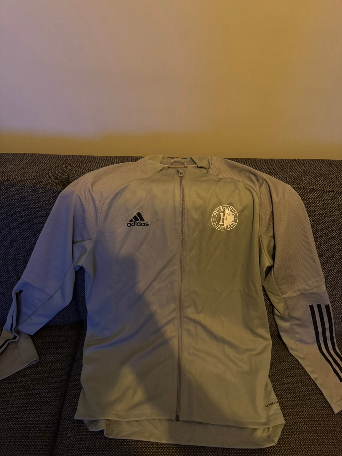 Feyenoord trainingsvest, Ophalen, Zo goed als nieuw, Blauw, Voetbal