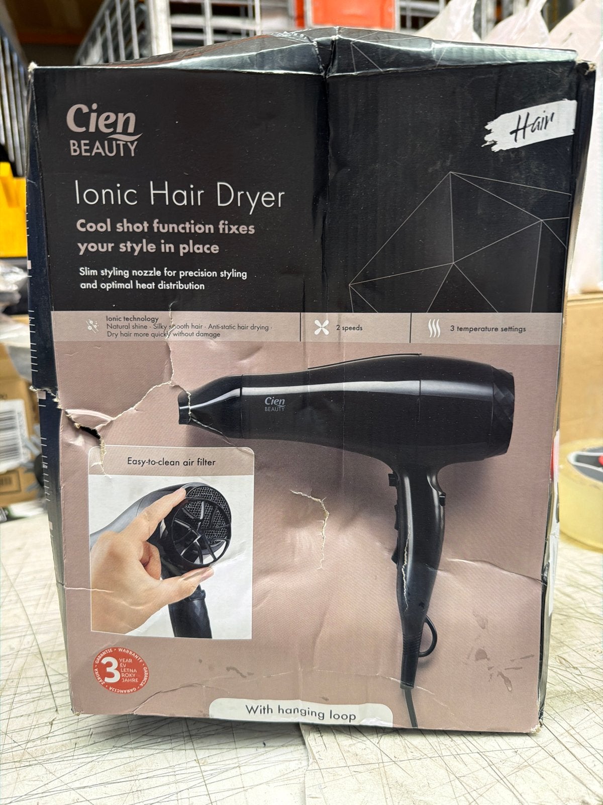 Cien Beauty Ionische Föhn - Nieuw in doos, Ophalen of Verzenden