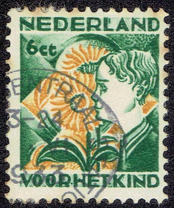 Nederland 1932, Kinderzegels, 6+4 cent, Verzenden, T/m 1940, Gestempeld