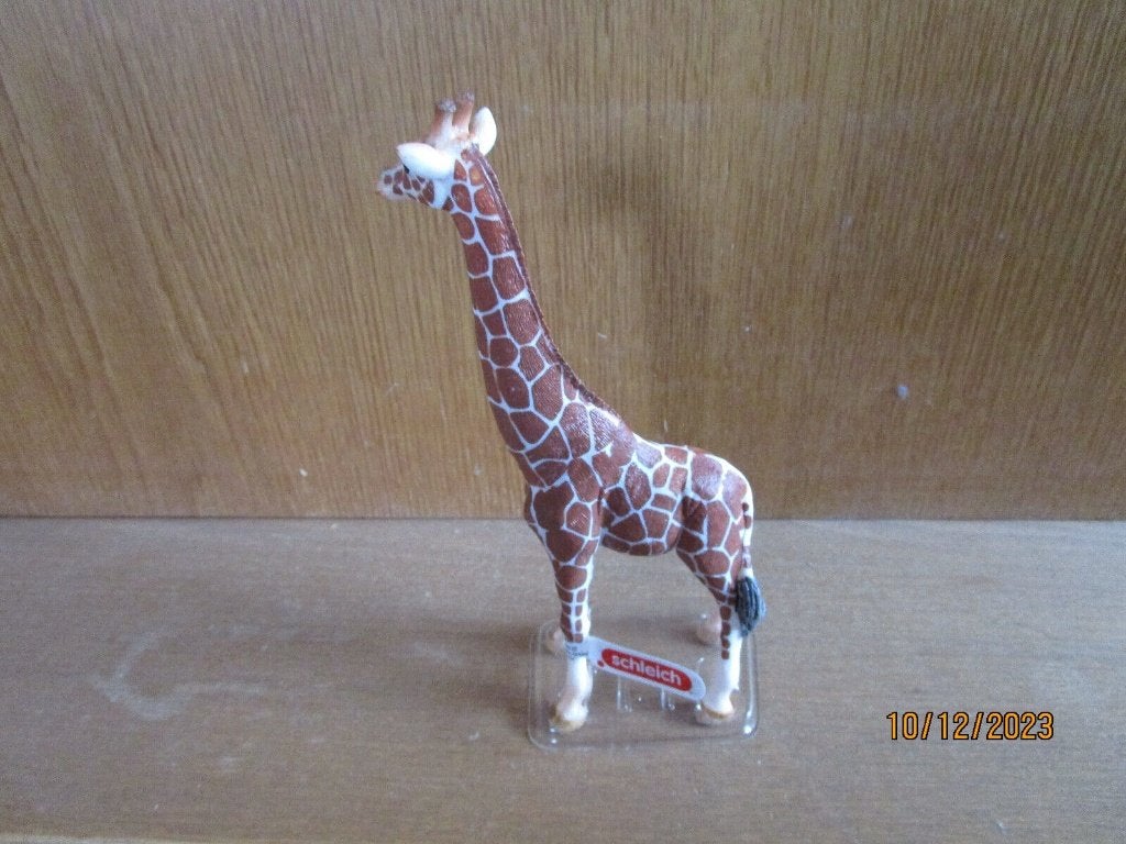 Schleich 17007 giraffe, dierfiguur, Verzamelen, Dierenverzamelingen, Verzenden, Zo goed als nieuw, Overige soorten, Beeldje of Figuurtje
