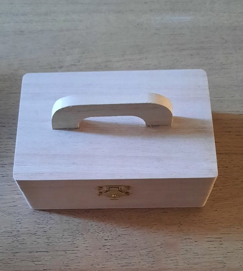 Leuk houten kistje, Ophalen of Verzenden, Zo goed als nieuw, Hout
