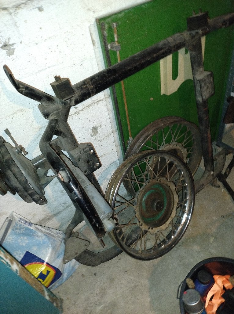 Ural Dnjepr  verbreed zijspanframe, Motoren, Onderdelen | Oldtimers, Gebruikt, Ophalen