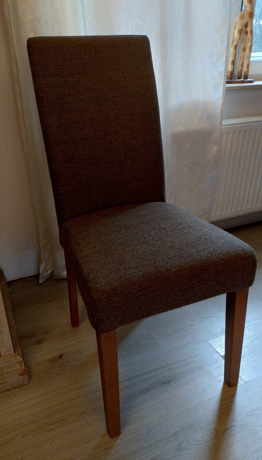 stoelen (4stuks) gratis, Huis en Inrichting, Ophalen, Gebruikt, Overige houtsoorten