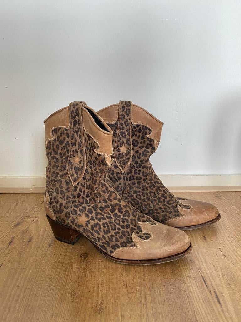 Leuke Sendra's laarzen - maat 42, Ophalen of Verzenden, Gedragen, Bruin, Lage of Enkellaarzen