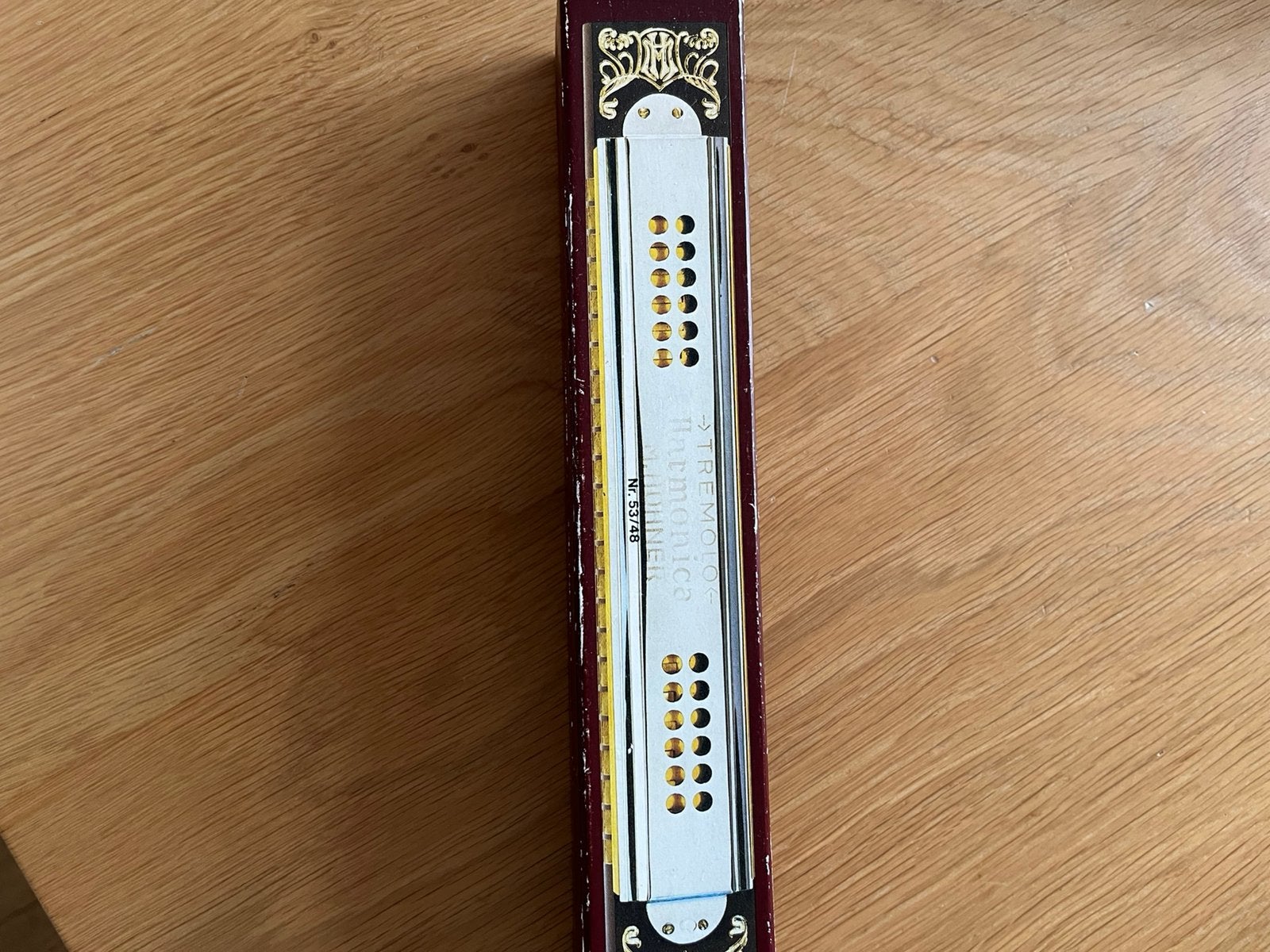 Hohner Tremolo Harmonica Klassiker C-mondharmonica, Ophalen, C-mondharmonica, Zo goed als nieuw, Met koffer of doosje