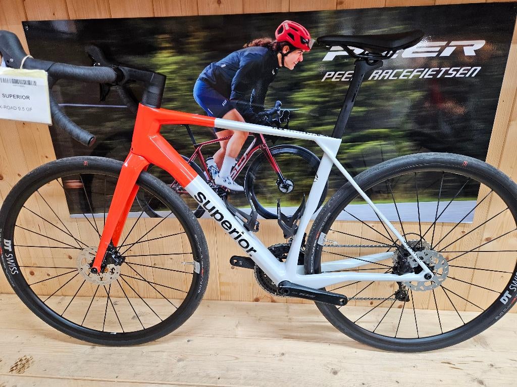 Superior X-Road 9.5 GF Racefiets Gravel Shimano105 2x12 Mt M, Carbon, Nieuw, 49 tot 53 cm, Meer dan 20 versnellingen