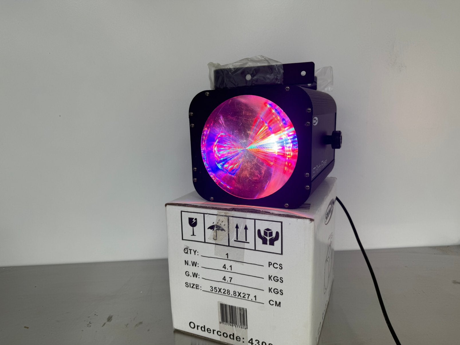 Nieuwe showtec led roto flower, Geluidgestuurd, Showtec, ., Ophalen of Verzenden