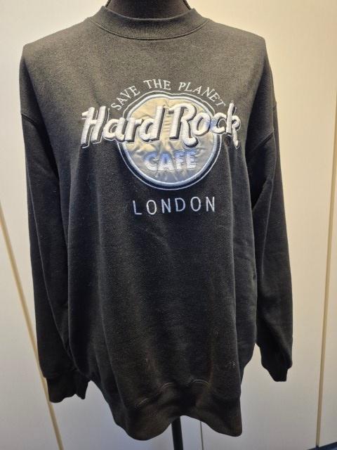 Sweater Hard Rock afbeelding maat M, Maat 38/40 (M), Zwart, Ophalen of Verzenden, Zo goed als nieuw
