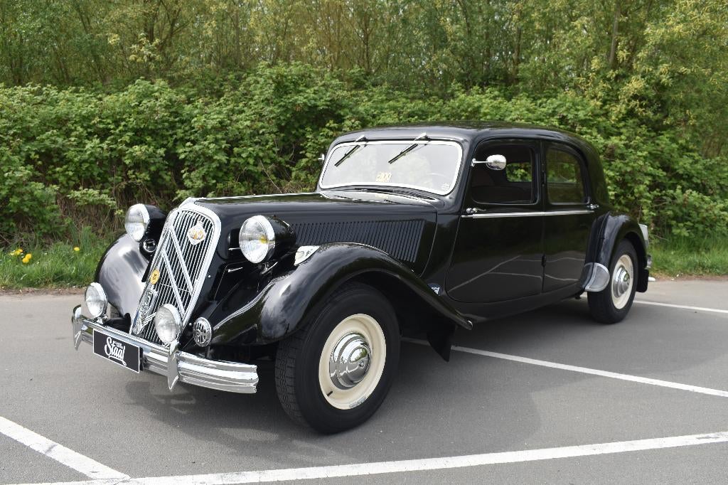 Citroen 15D Six 1950 Traction Avant 15-6 stuurbekrachtiging, Auto's, Voorwielaandrijving, Stof, Citroën, 2867 cc