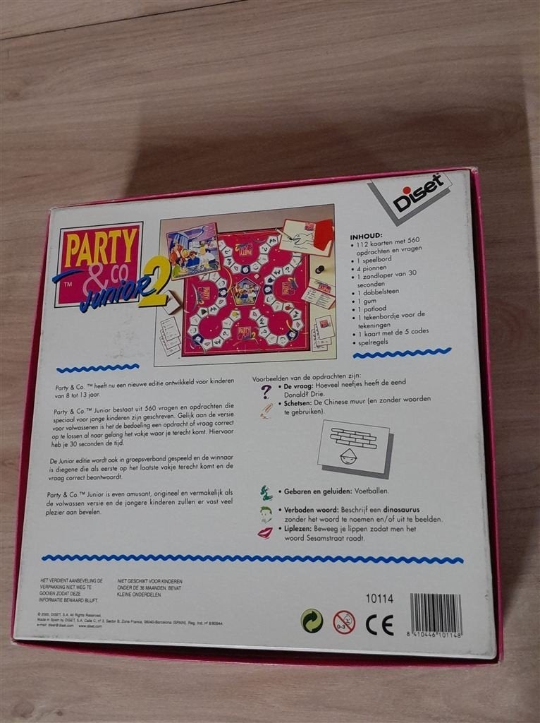 party en co junior 2 - s5431, Verzenden, Zo goed als nieuw
