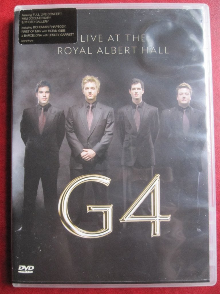 G4 Live at Royal Albert Hall, Engels, Alle leeftijden, Ophalen of Verzenden, Zo goed als nieuw