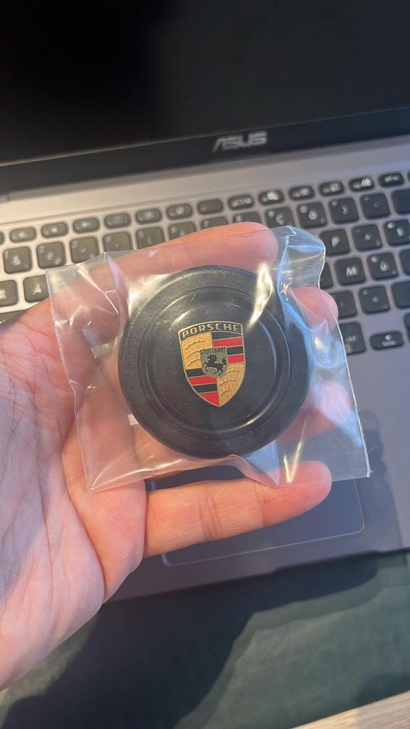 Porsche klaxonknop toeter knop, Ophalen of Verzenden, Nieuw, Porsche