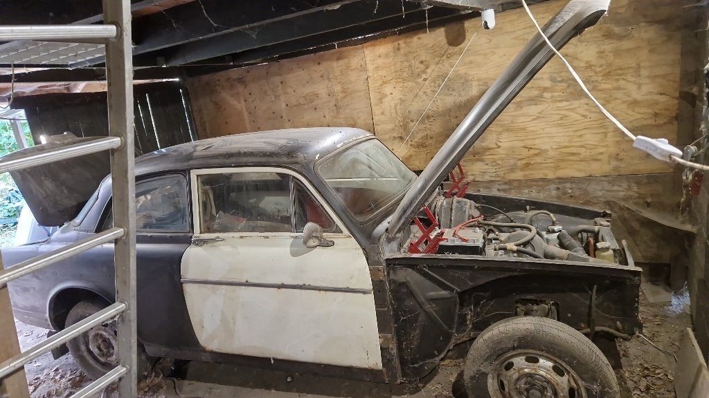 Volvo Amazon P131 uit 1969 - Restauratieproject/Onderdelen, Ophalen