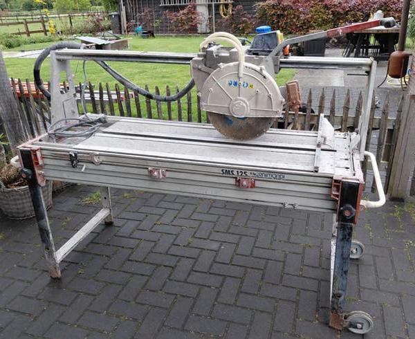 Raimondi SMS 125 tegelzaagmachine | tegelsnijder | Rubi, Doe-het-zelf en Verbouw, Ophalen, 1200 watt of meer, Cirkelzaag, 70 mm of meer