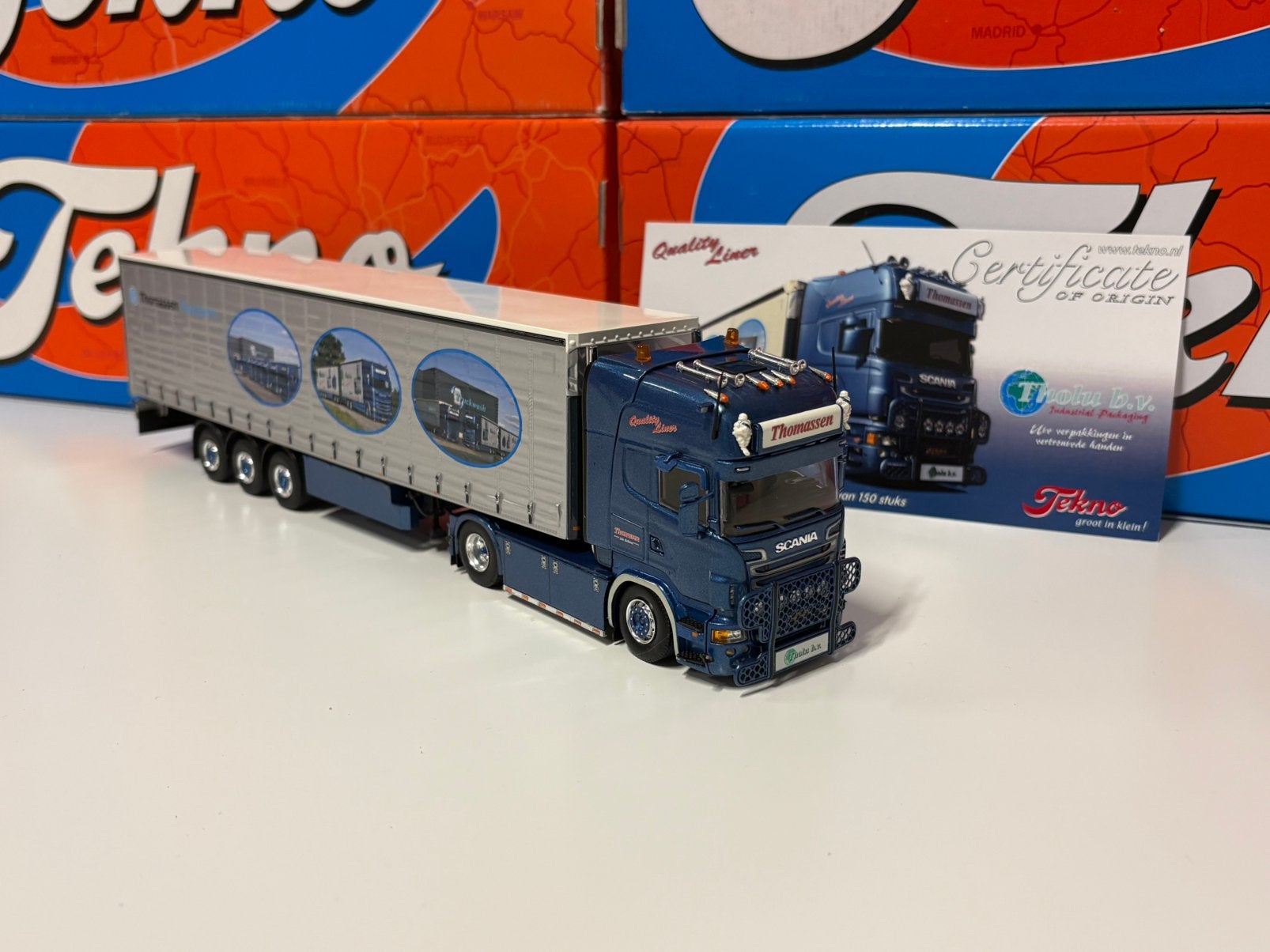 Tekno Thomassen, Ophalen of Verzenden, Zo goed als nieuw, Bus of Vrachtwagen, Tekno