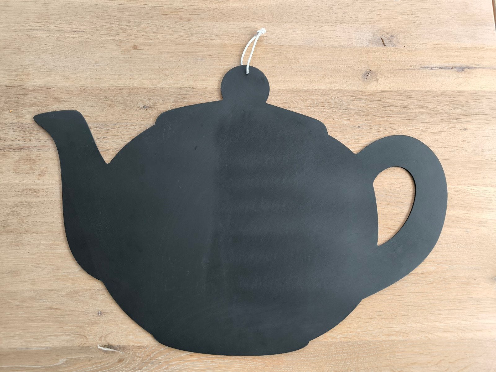 Krijtbord theepot, Huis en Inrichting, Ophalen, Gebruikt