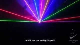 Seven Stars Big Dipper B10000+RGB Laser Display Systeem 2st, Ophalen of Verzenden, Gebruikt, Laser, Kleur