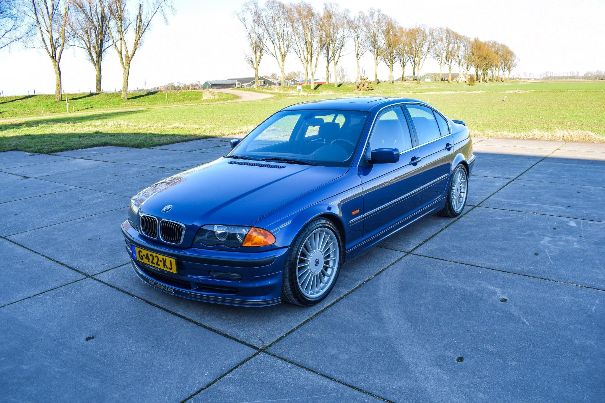 Alpina Bmw/alpina b3 3,3, Auto's, Automaat, Gebruikt, Blauw, B3