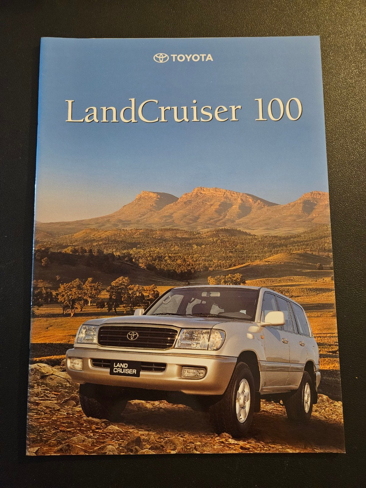 Brochure Toyota Landcruiser 100 1999, Ophalen of Verzenden, Zo goed als nieuw, Toyota
