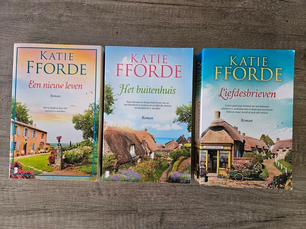 Katie Fforde - 3 Boeken (Boekerij), Ophalen of Verzenden, Gelezen, Katie Fforde, Nederland