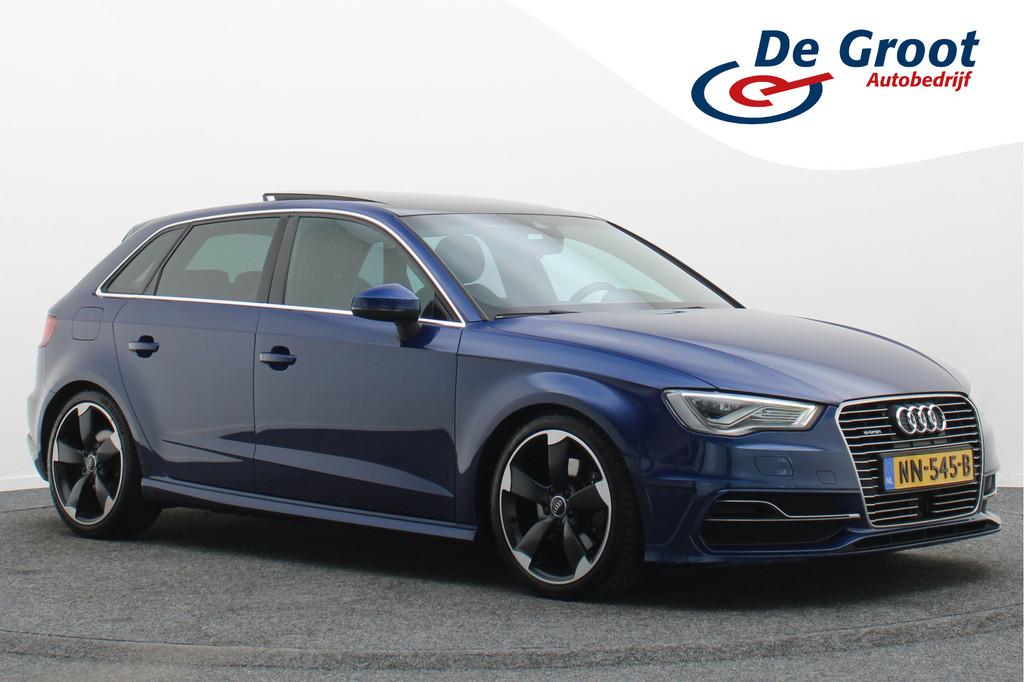 Audi A3 Sportback 1.4 e-tron PHEV Ambition Pro Line plus 3x, Gebruikt, 4 cilinders, Blauw, 1515 kg