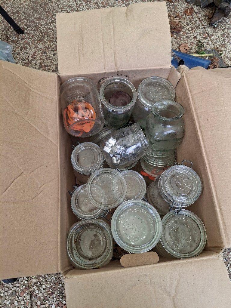 Weckpotten, Ophalen, Zo goed als nieuw, Overige merken, Glas