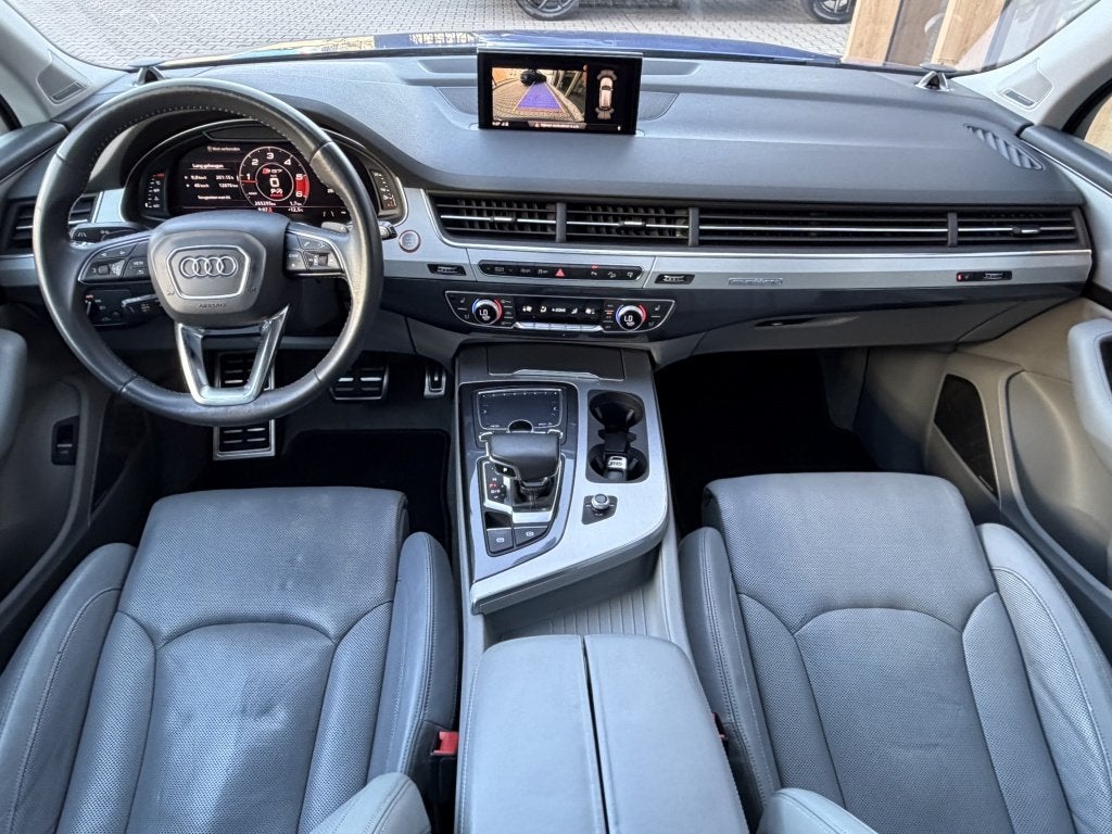 Audi Q7 4.0 TDI SQ7 Quattro. PL+ | 7p | B&O | Pano | Adaptiv, Auto's, Gebruikt, 7 stoelen, Leder, Bedrijf